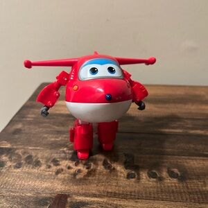 Super Wings Transforming Jett 5" Figure in Two Poses